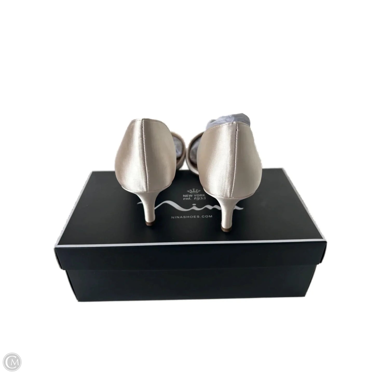 Shoes Heels Stiletto By Nina In Cream, Size: 8