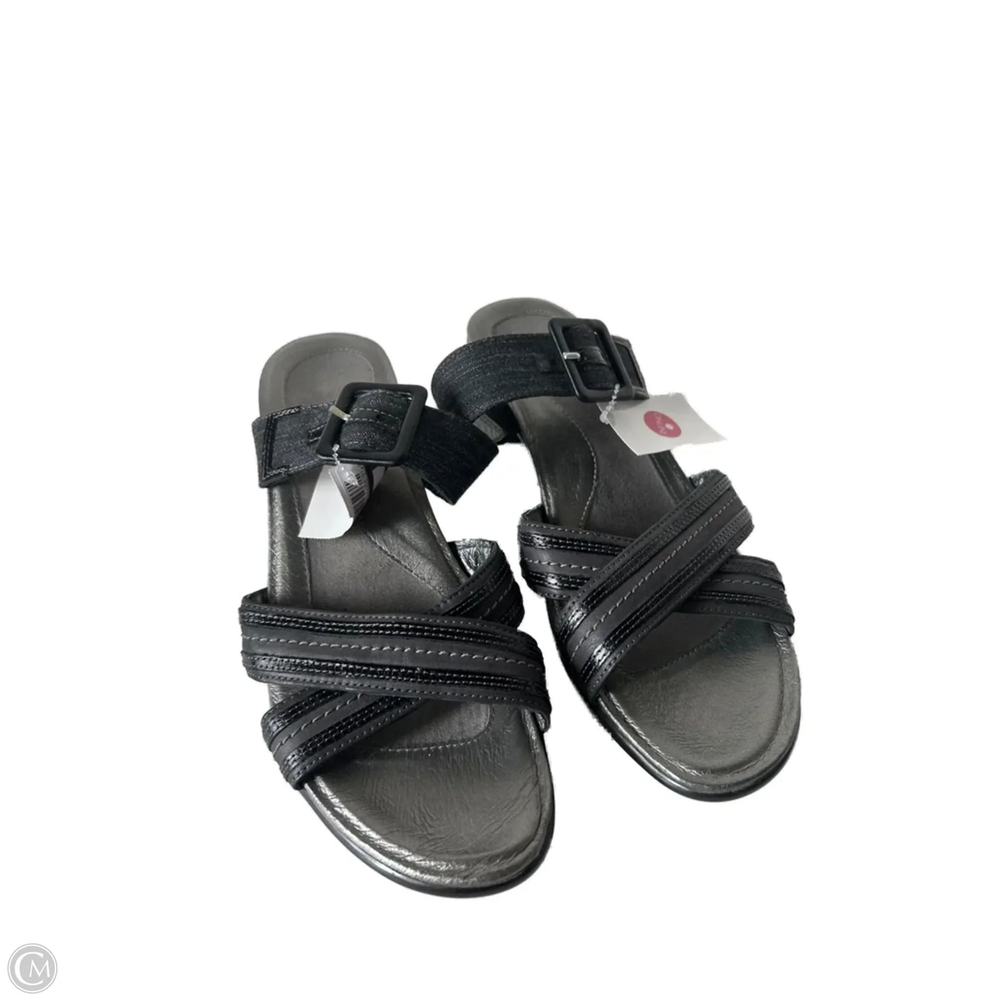 Sandals Heels Block By Naot In Black, Size: 11