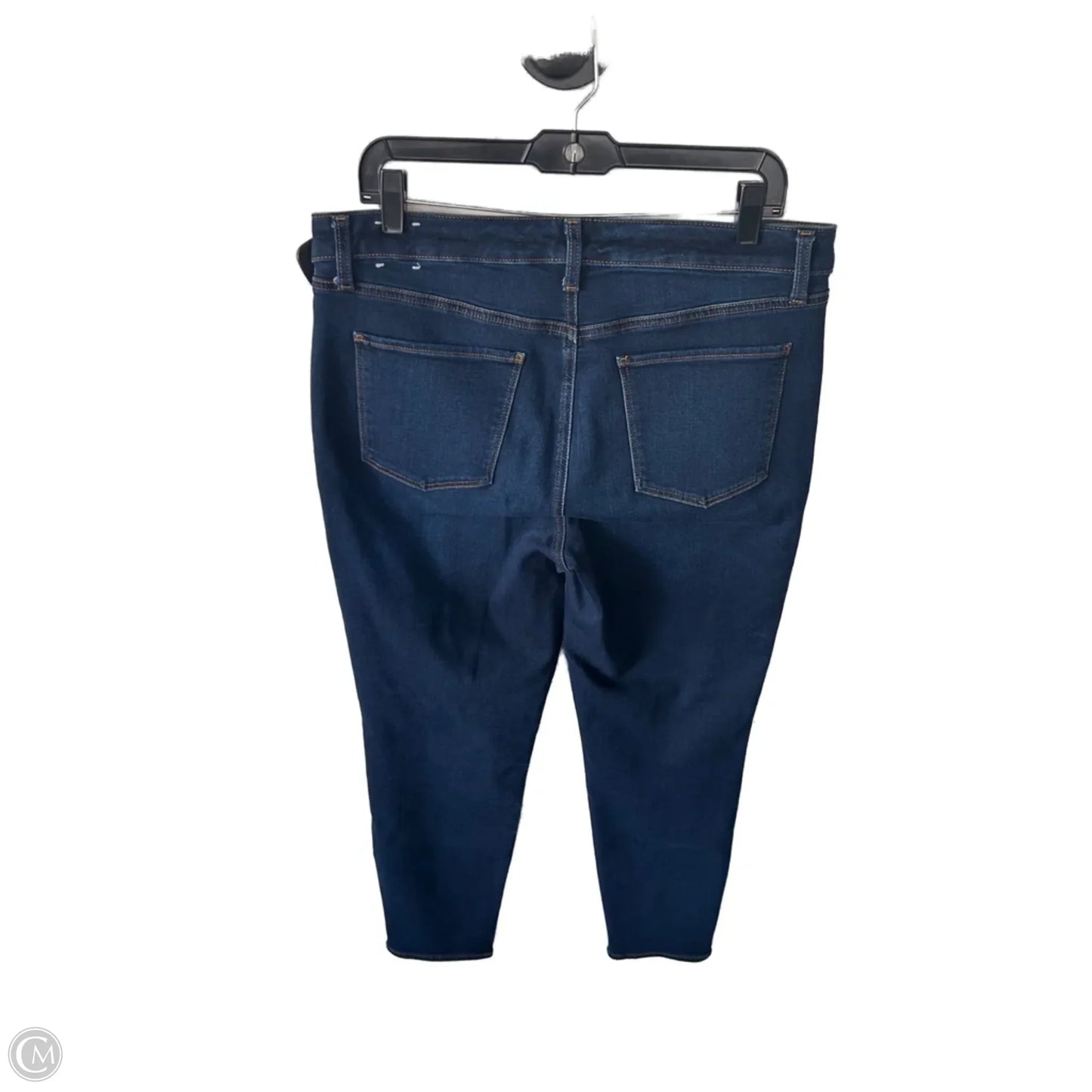 Jeans Skinny By Talbots In Blue Denim, Size: 12