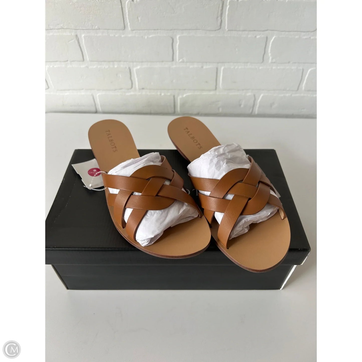 Sandals Flats By Talbots In Brown, Size: 10