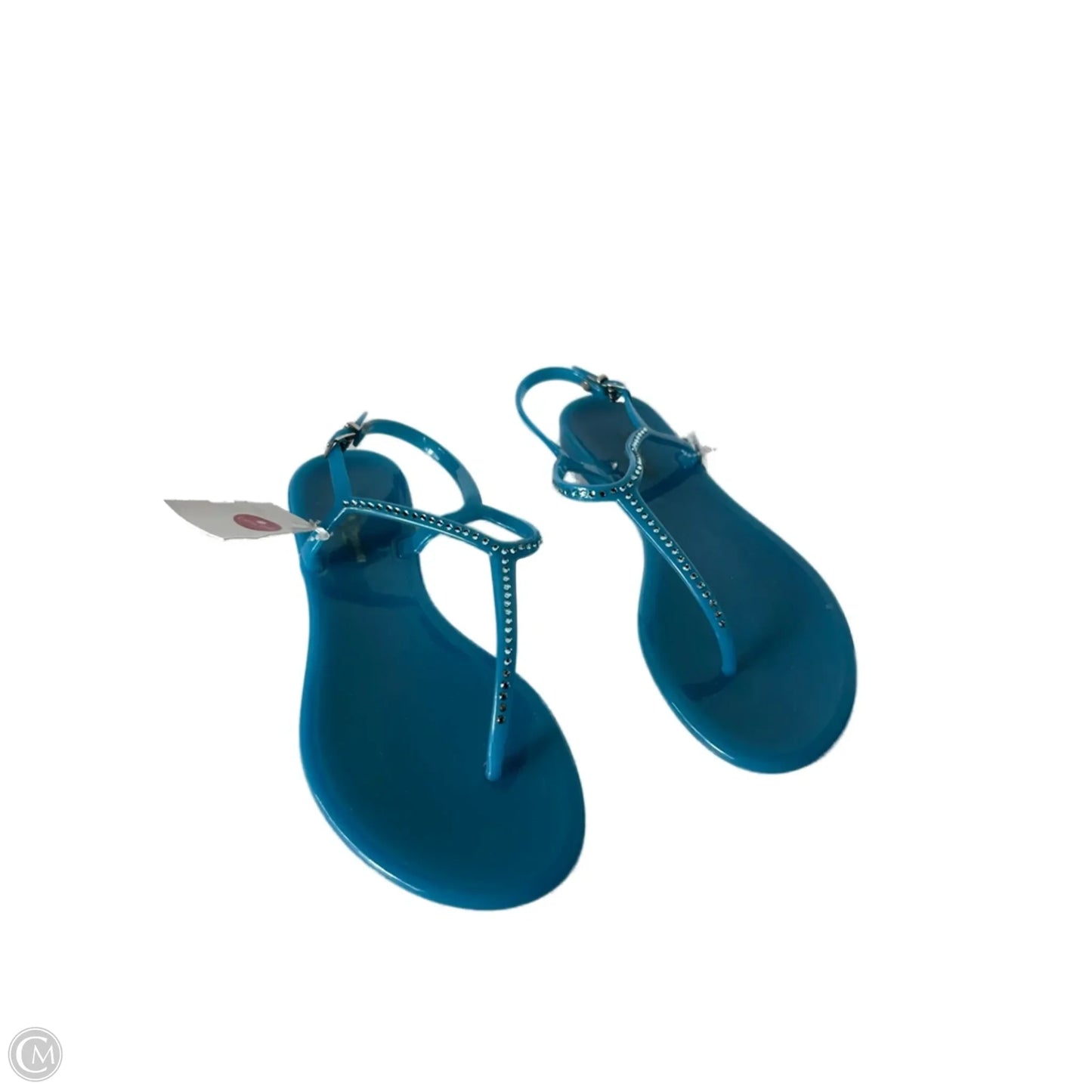 Sandals Flats By Lk Bennett In Blue, Size: 6.5