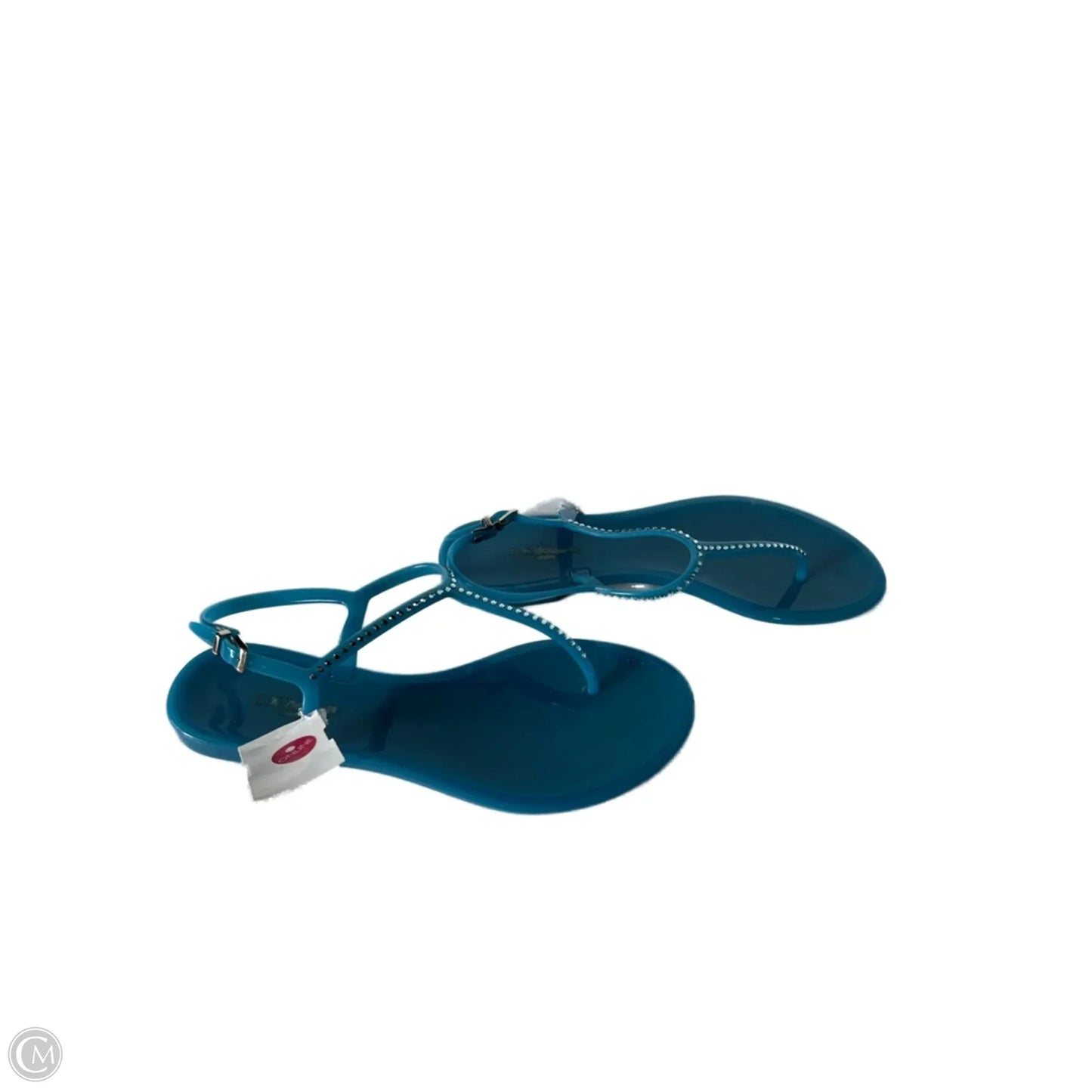 Sandals Flats By Lk Bennett In Blue, Size: 6.5