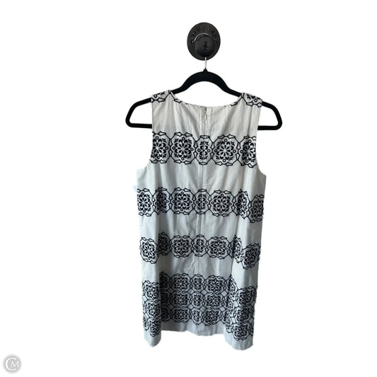 Dress Casual Short By Ann Taylor In Black & White, Size: S