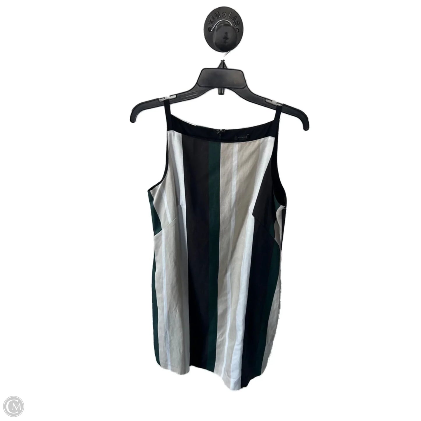 Dress Casual Short By Ann Taylor In Black & White, Size: M