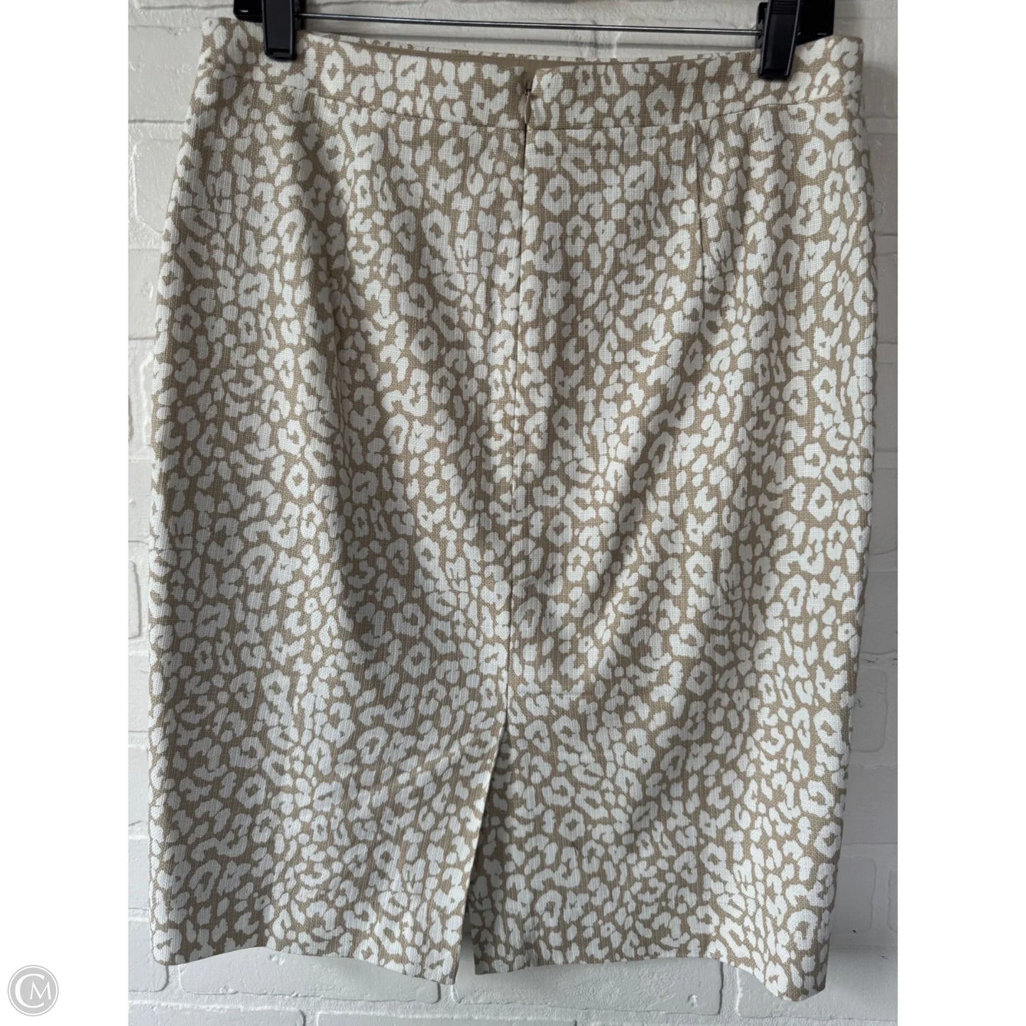 Skirt Mini & Short By J. Crew In Tan & White, Size: 6