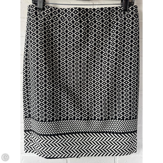 Skirt Mini & Short By J. Crew In Black & White, Size: 6