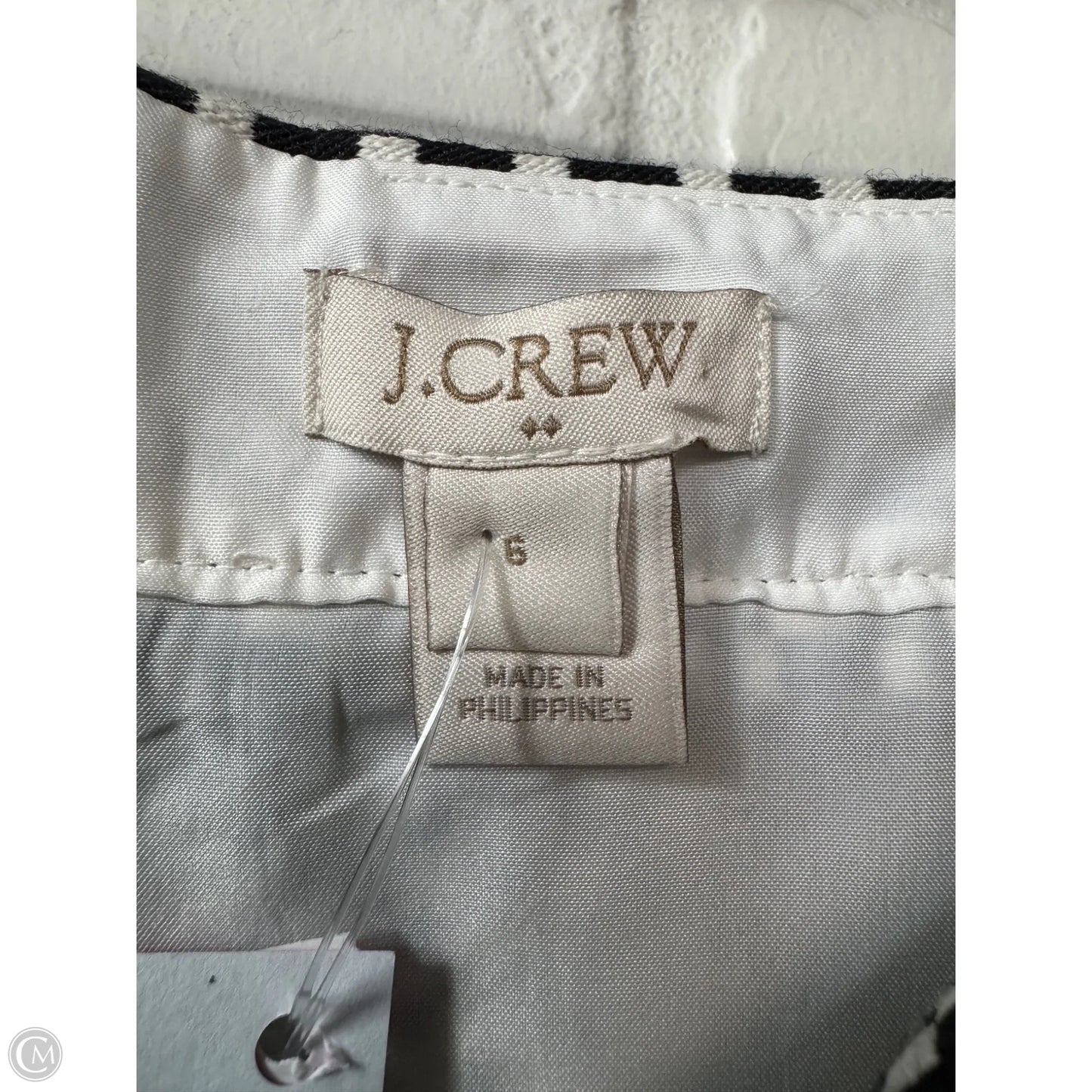 Skirt Mini & Short By J. Crew In Black & White, Size: 6