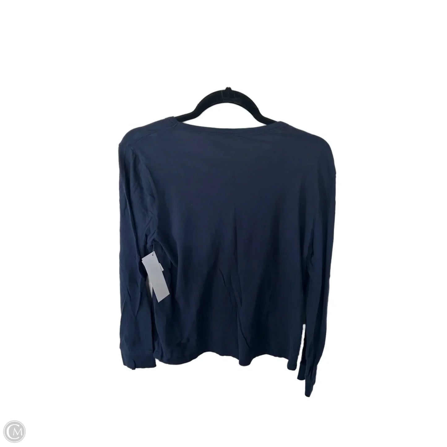 Top Long Sleeve Basic By J. Crew In Blue, Size: L