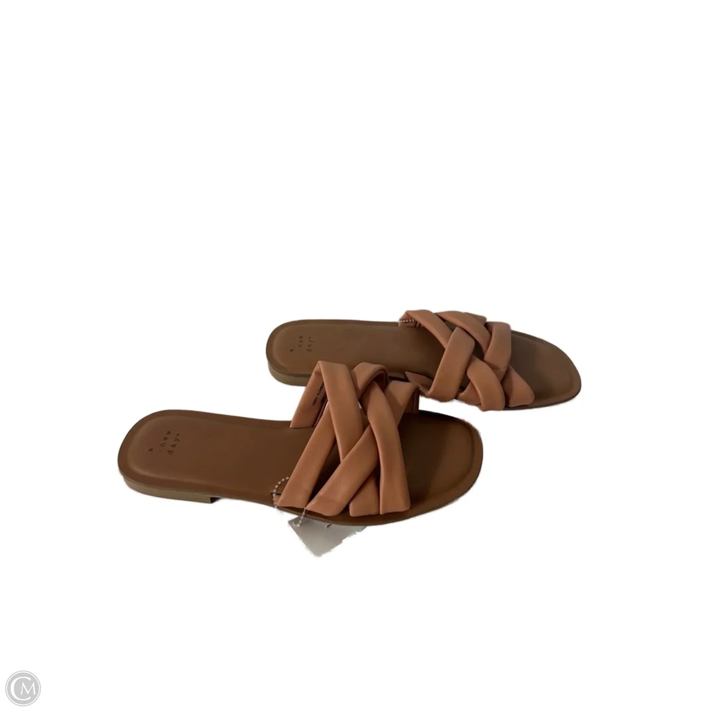 Sandals Flats By A New Day In Tan, Size: 10