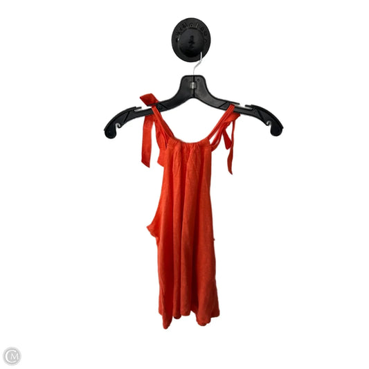 Top Sleeveless By J. Crew In Orange, Size: M