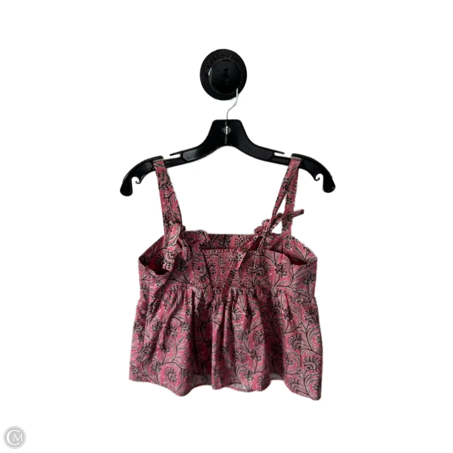Top Sleeveless By J. Crew In Brown & Pink, Size: M