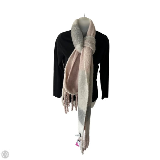 Scarf Winter By Banana Republic In Grey & Pink