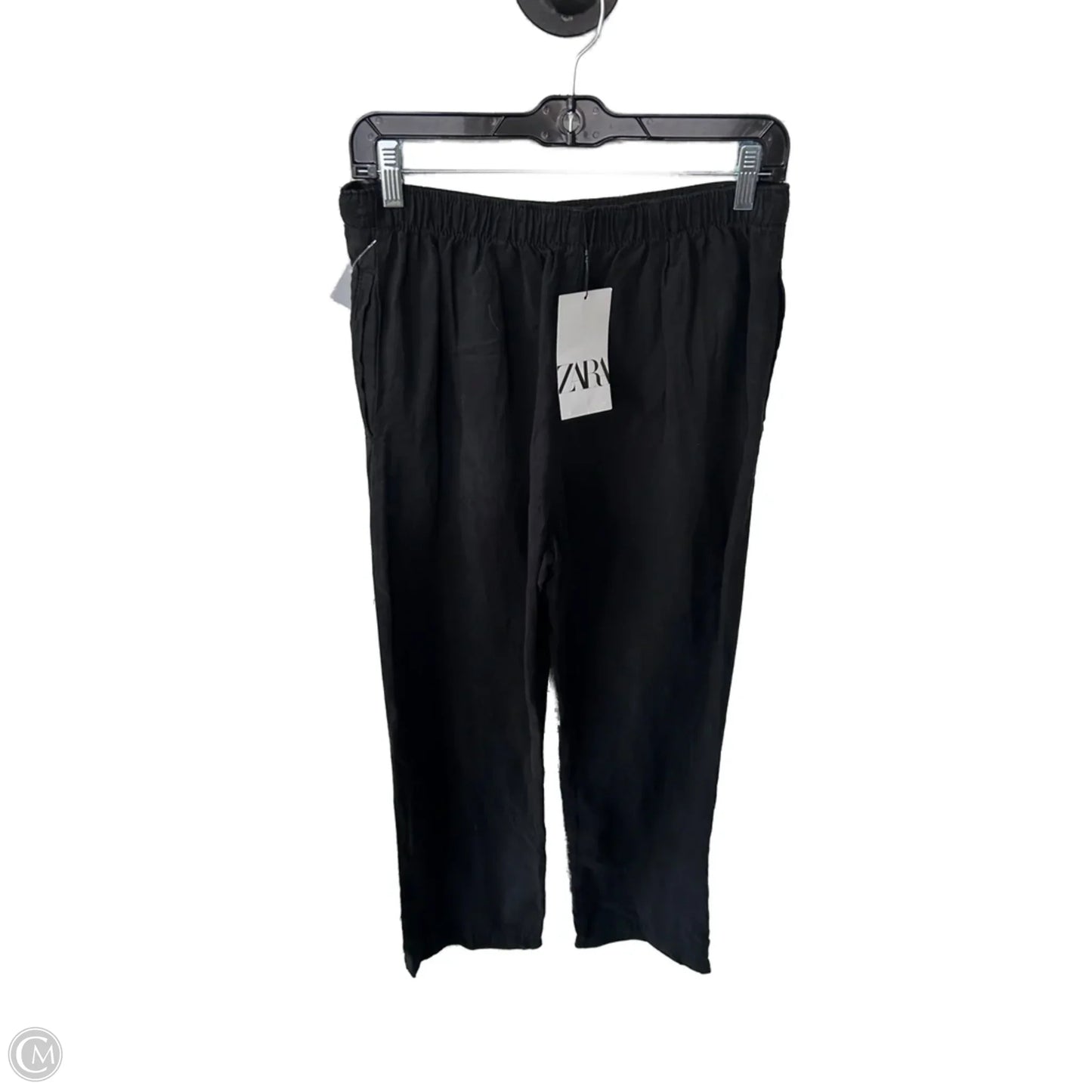 Pants Wide Leg By Zara In Black, Size: 0