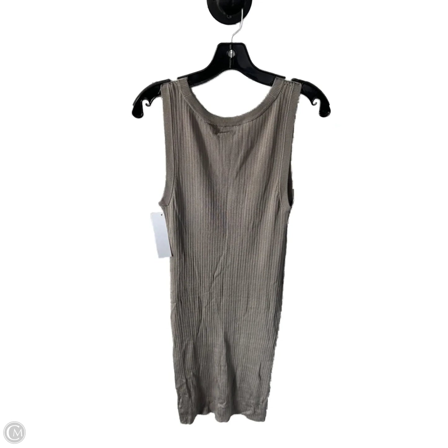 Dress Casual Midi By H&m In Tan, Size: Xl