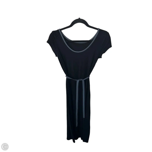 Dress Casual Maxi By Boden In Black & Blue, Size: Sp