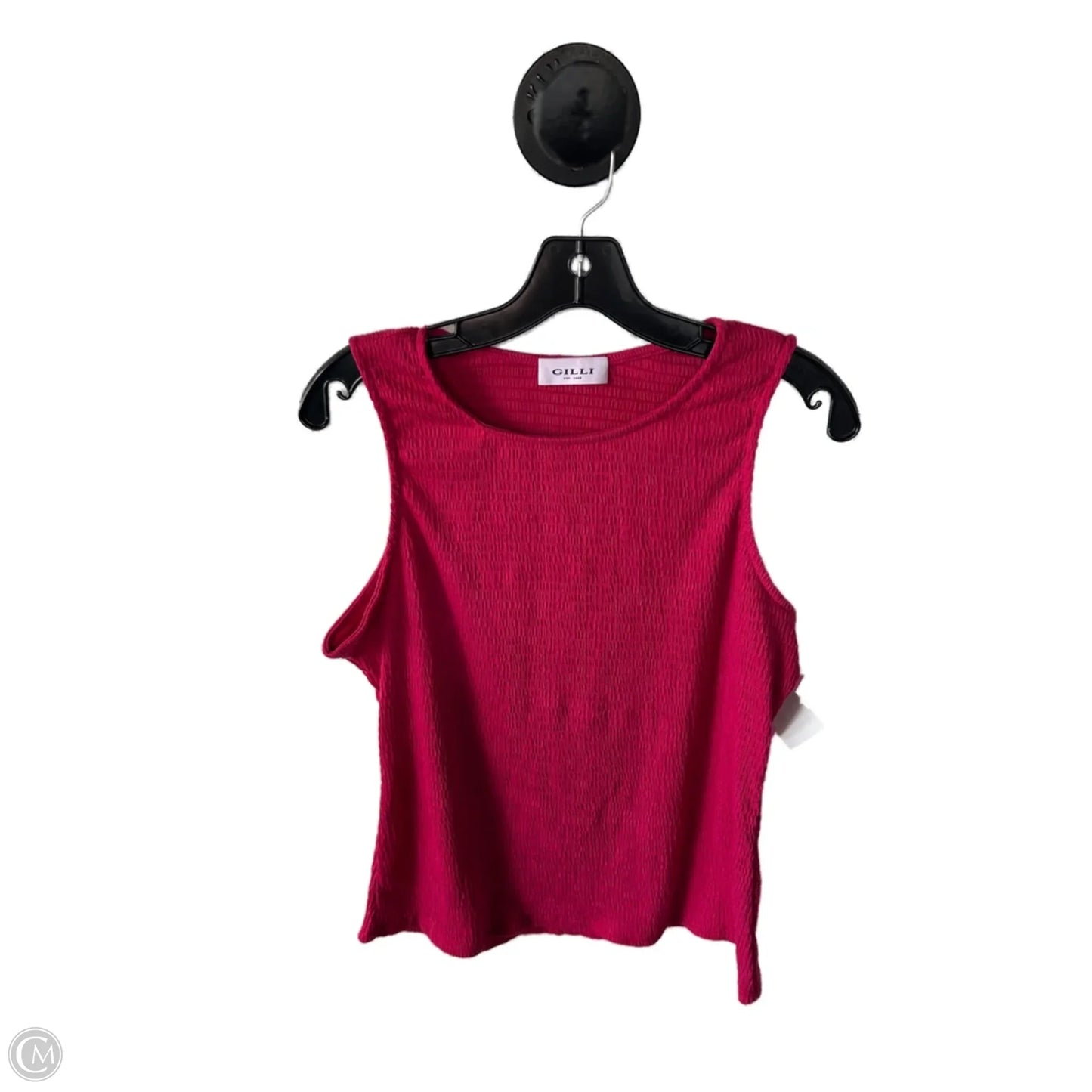 Top Sleeveless By Gilli In Pink, Size: Xl