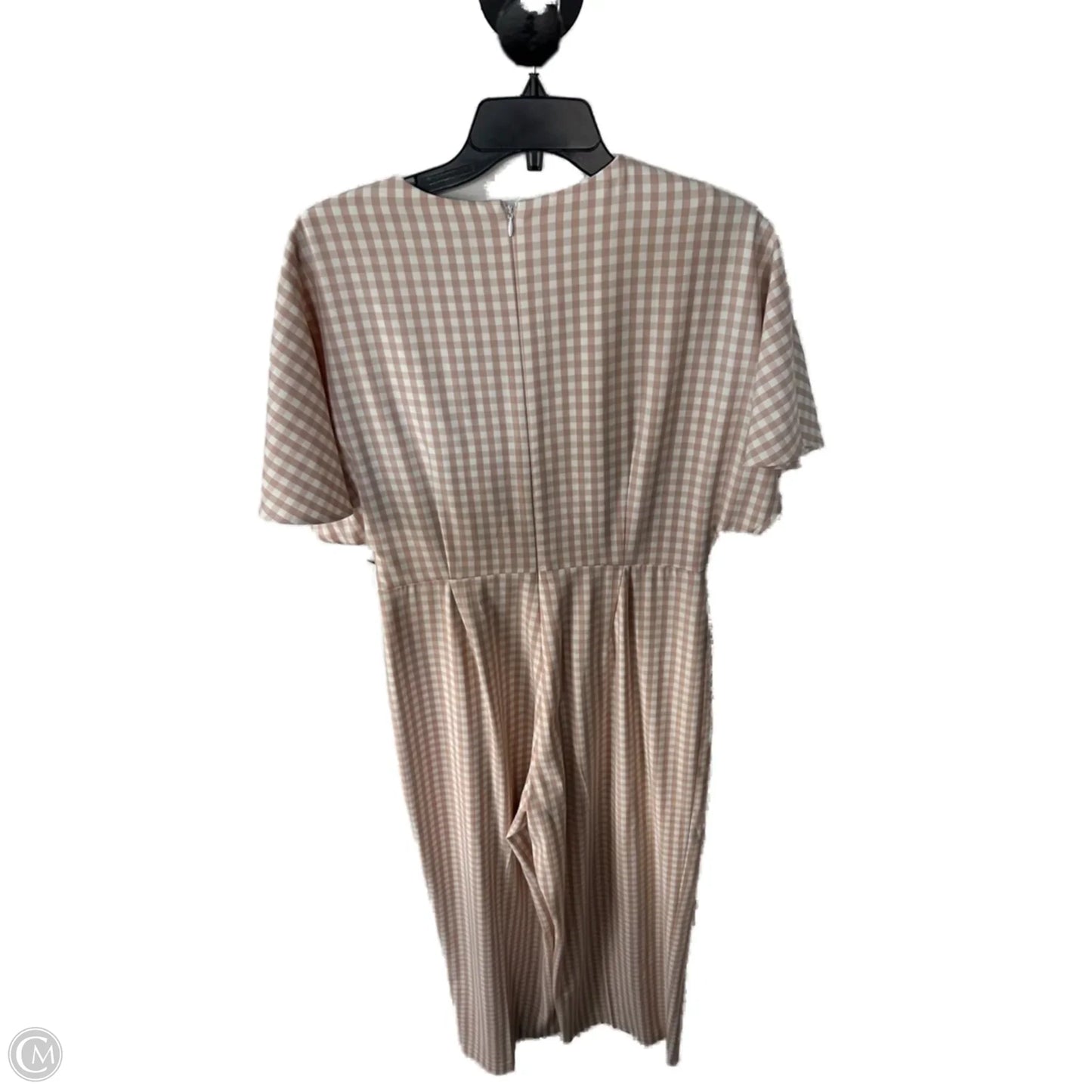 Jumpsuit By Alex Marie In Tan & White, Size: M