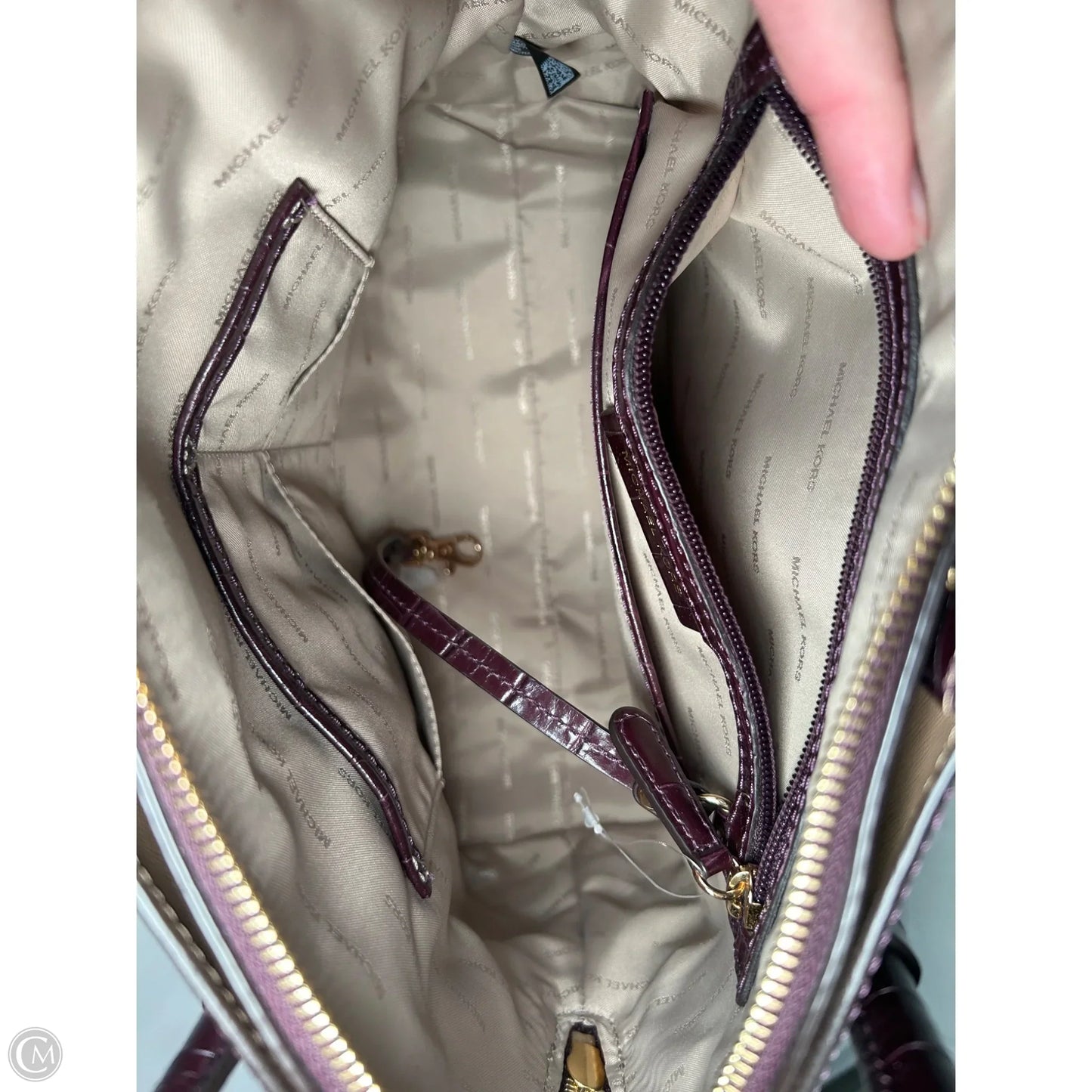 Handbag Designer By Michael Kors, Size: Medium