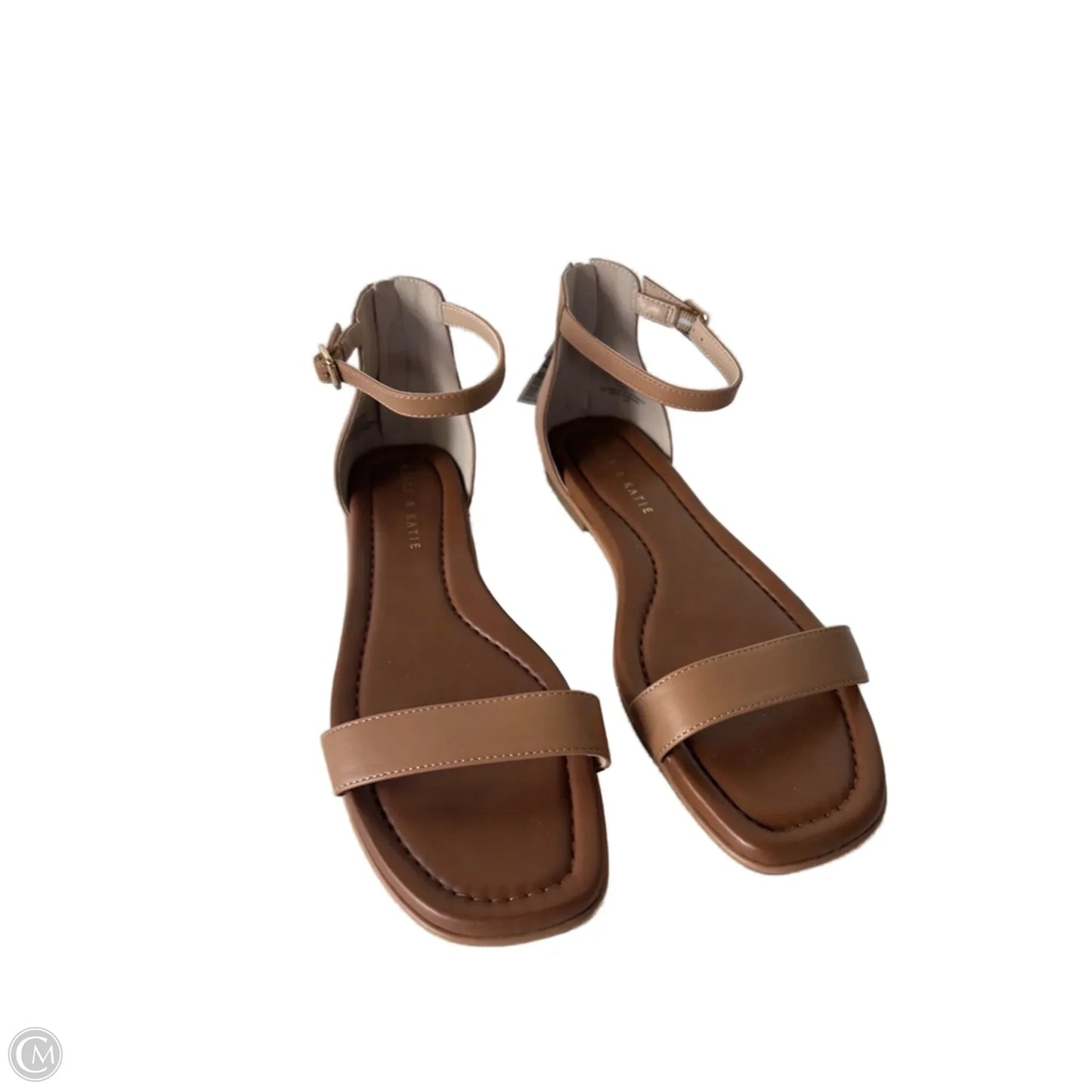 Sandals Flats By Kelly And Katie In Tan, Size: 10