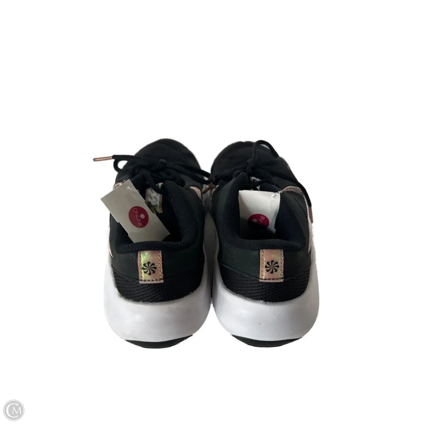 Shoes Athletic By Nike In Black & Gold, Size: 8.5