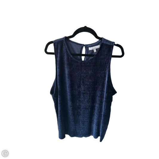 Top Sleeveless By Clothes Mentor In Blue, Size: Xl