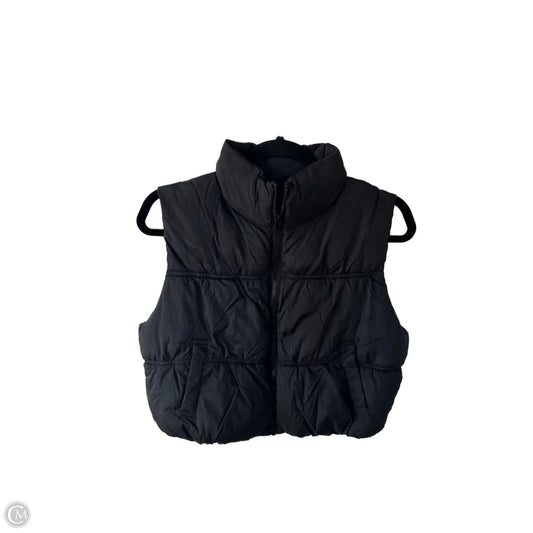 Vest Puffer & Quilted By Love Tree In Black, Size: L