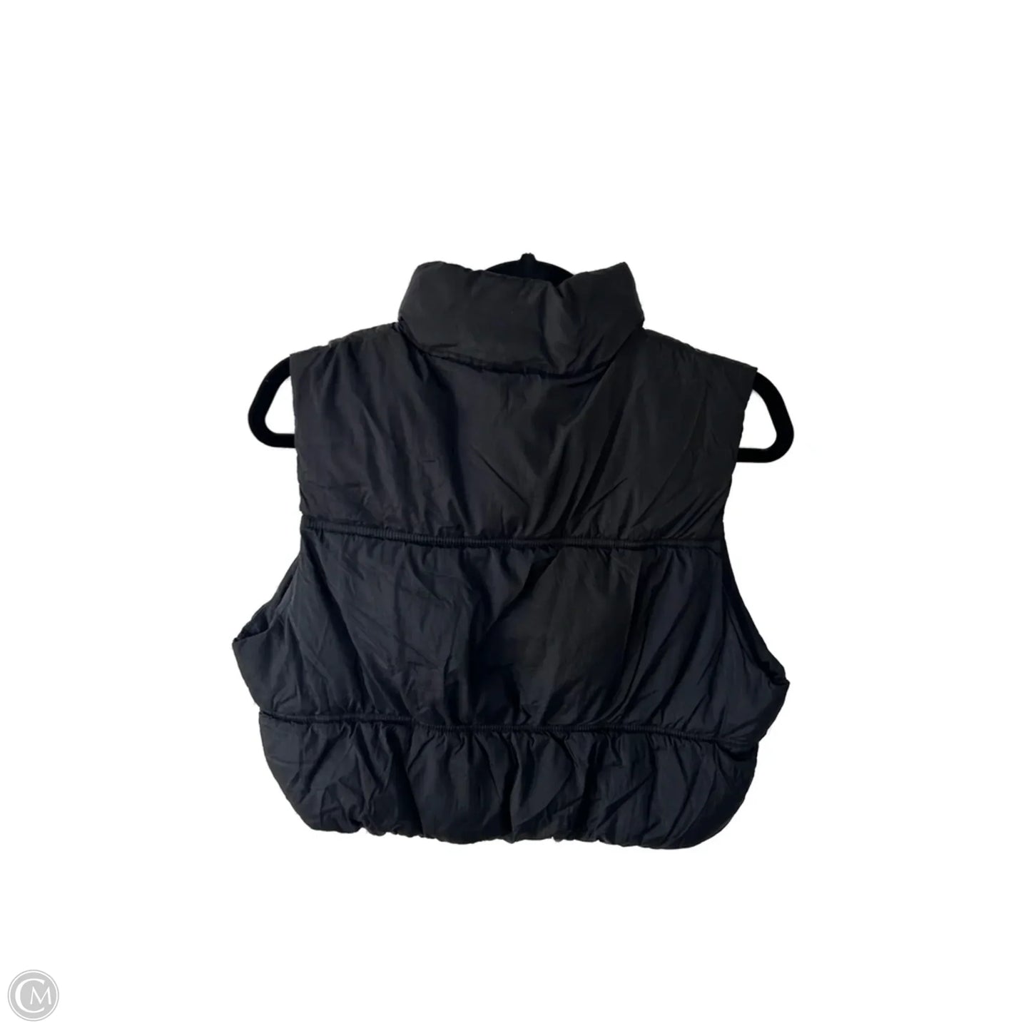 Vest Puffer & Quilted By Love Tree In Black, Size: L