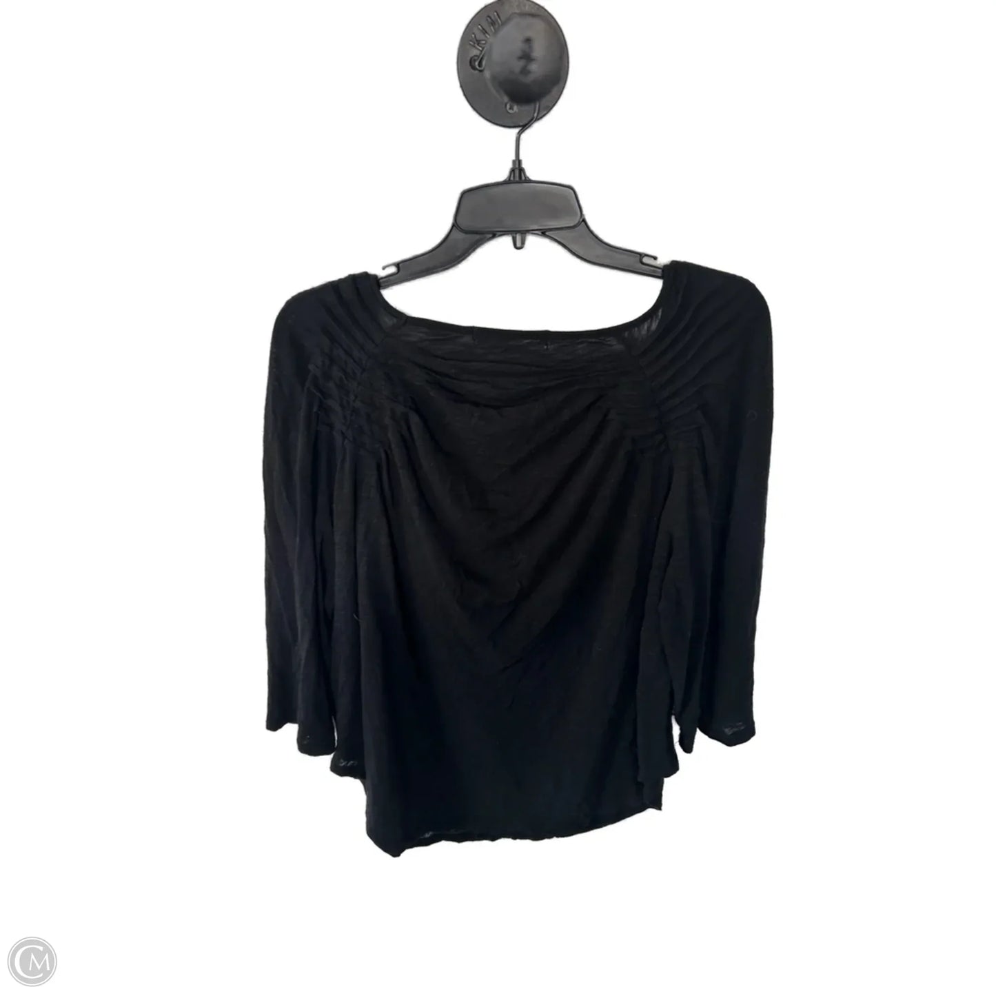 Top 3/4 Sleeve By We The Free In Black, Size: M