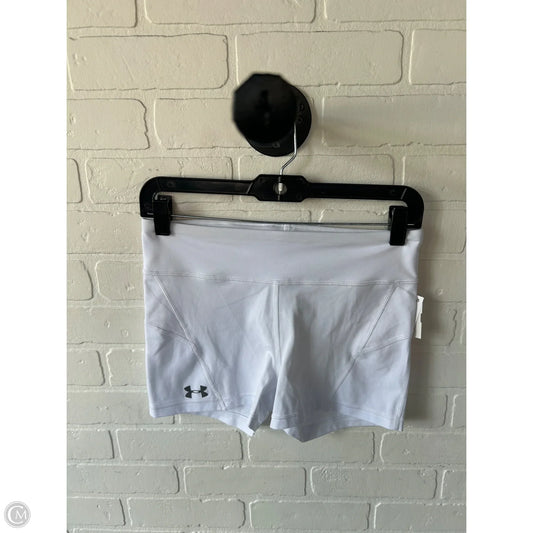 Athletic Shorts By Under Armour In White, Size: 4