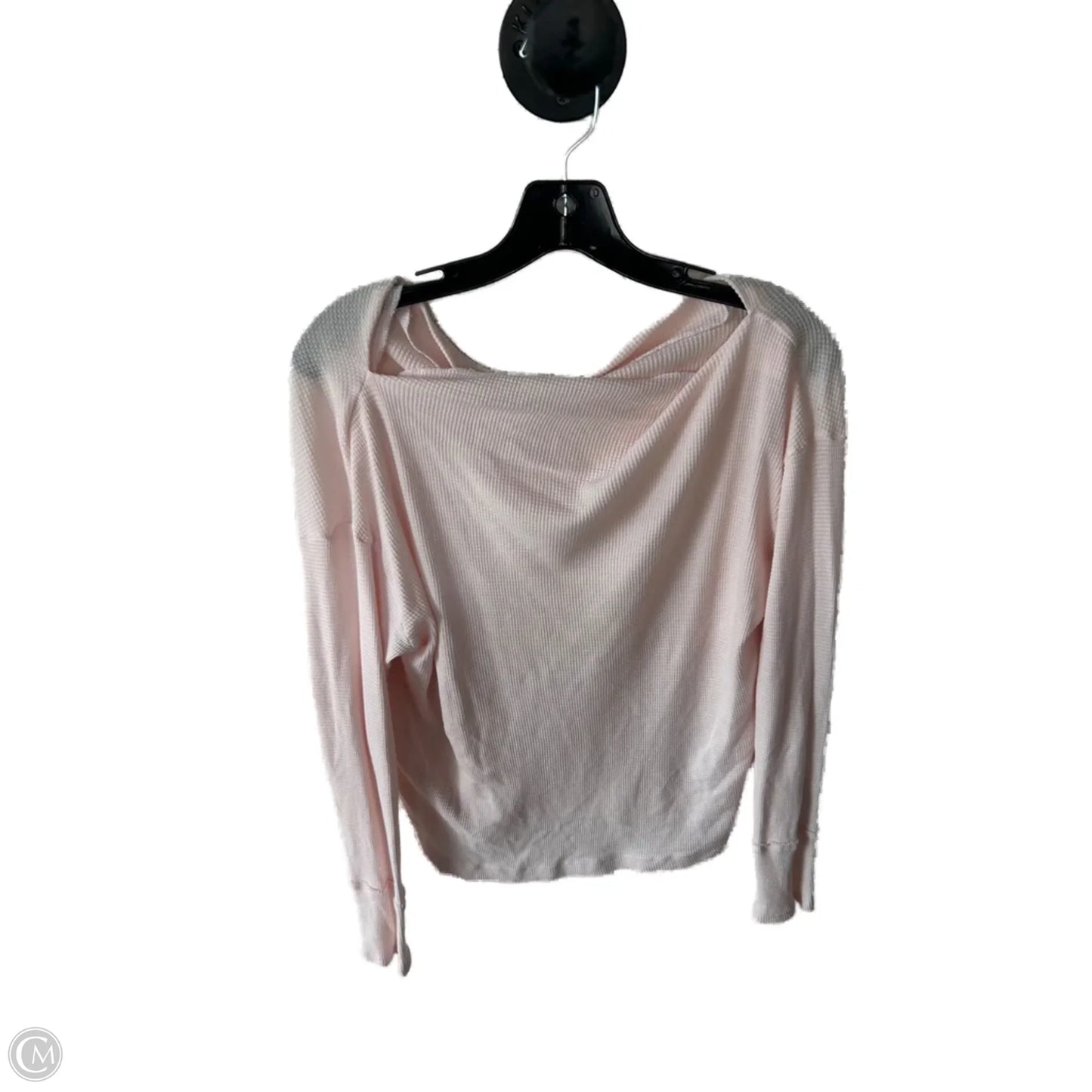 Top Long Sleeve By Michael Stars In Pink, Size: Xs