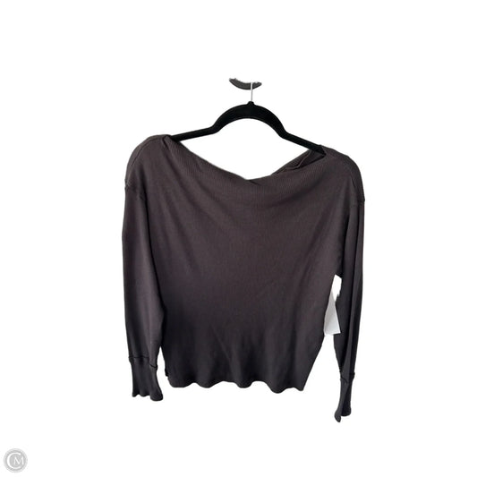 Top Long Sleeve By Michael Stars In Grey, Size: Xs