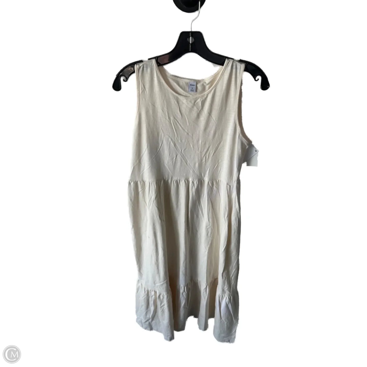 Dress Casual Midi By Old Navy In Cream, Size: M
