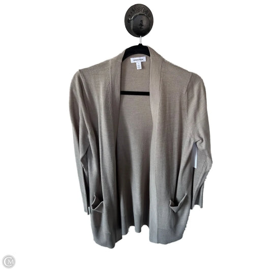 Sweater Cardigan By Nordstrom In Tan, Size: S