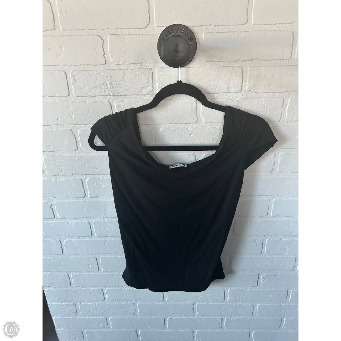 Top Sleeveless By Reformation In Black, Size: L