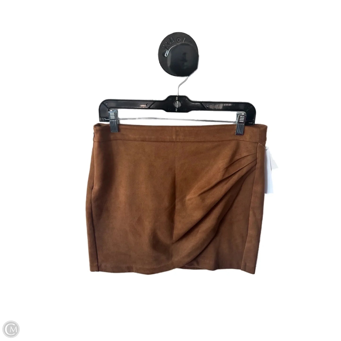 Skirt Mini & Short By Clothes Mentor In Brown, Size: 12