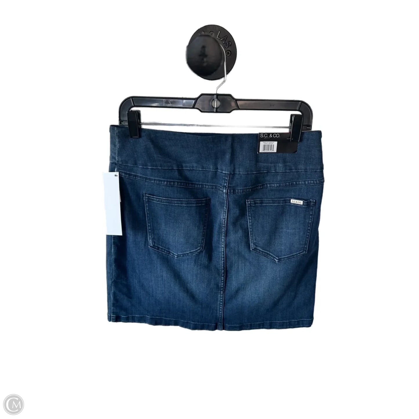 Skort By Sc & Co In Blue Denim, Size: 8