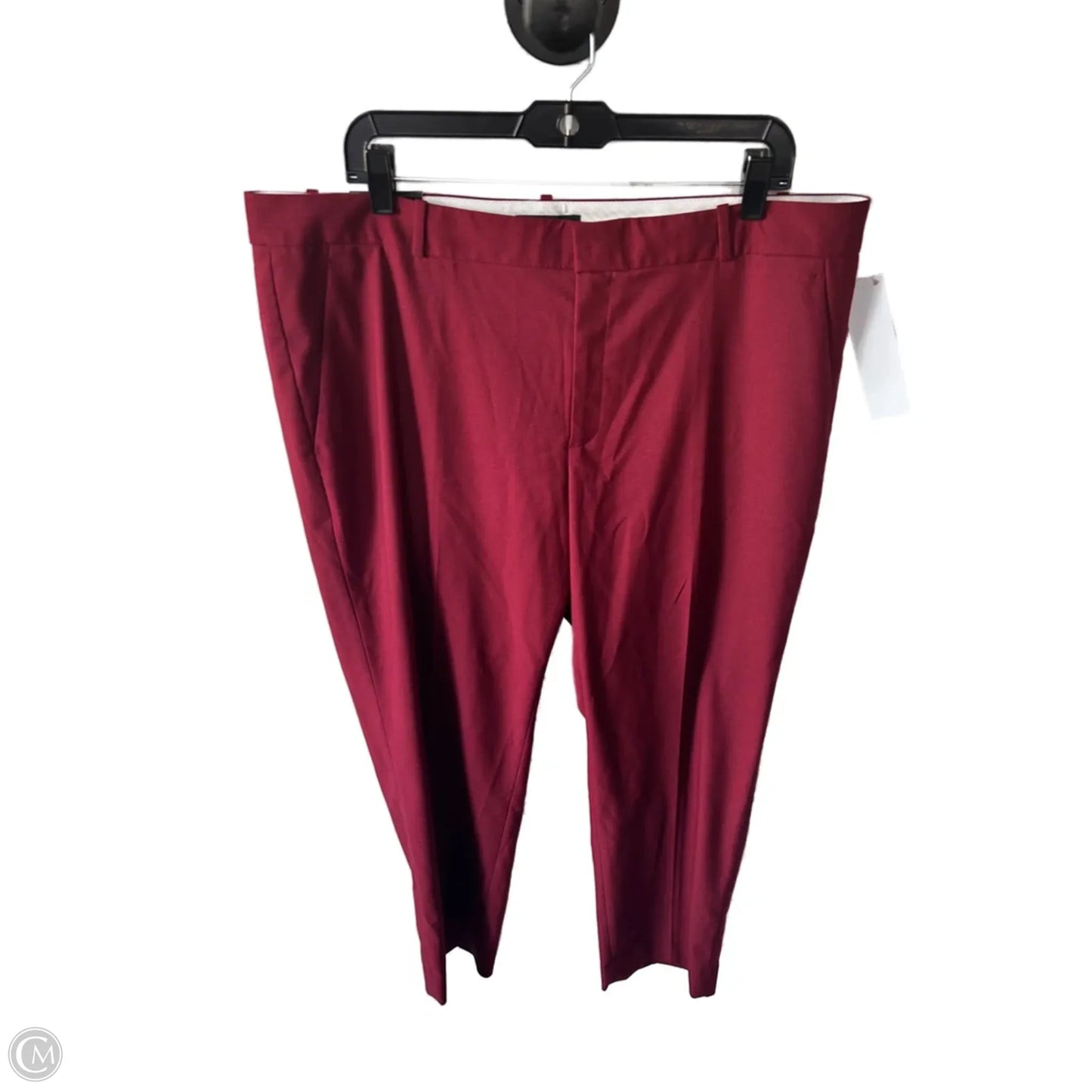 Pants Dress By Banana Republic In Red, Size: 18