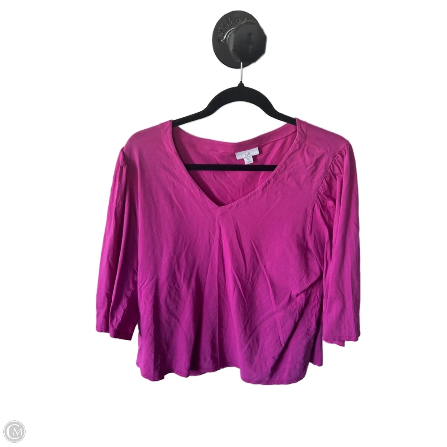 Top Long Sleeve By J. Jill In Pink, Size: Lp