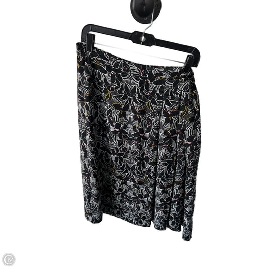Skirt Midi By Classiques Entier In Black & White, Size: 14