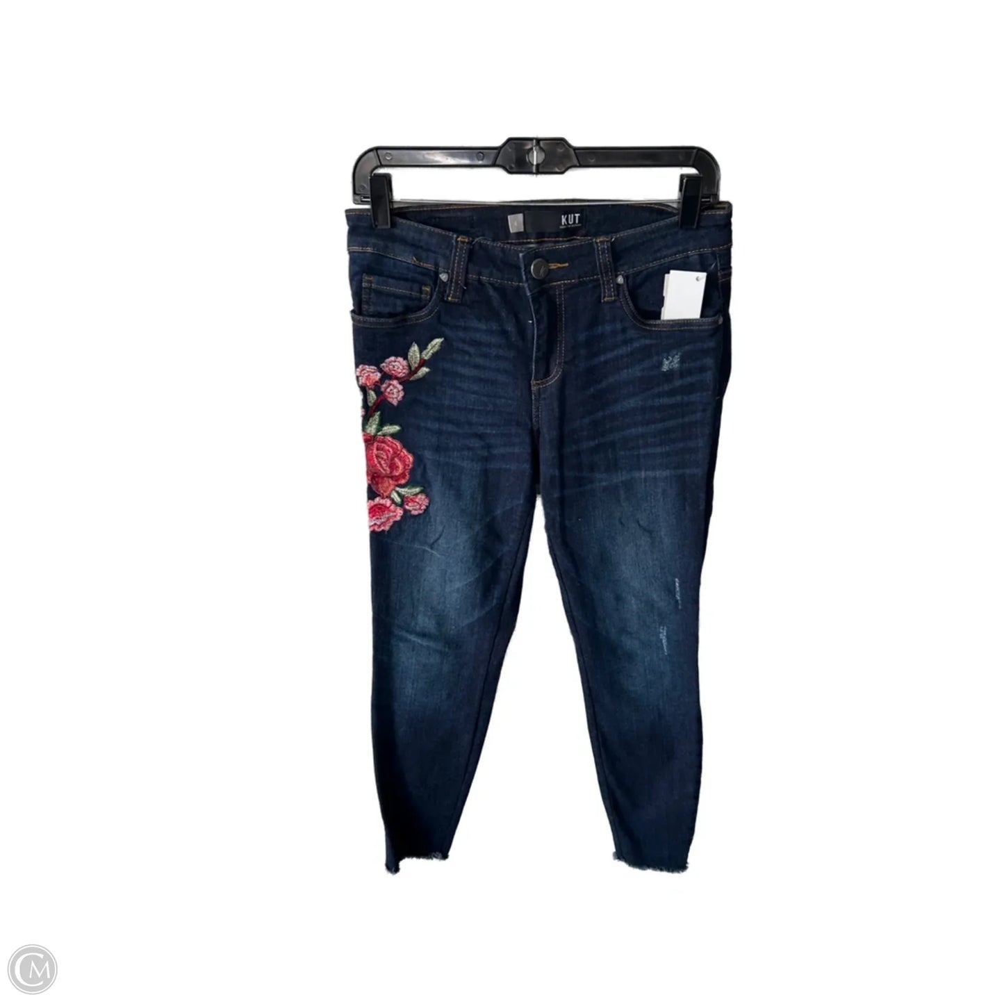 Jeans Skinny By Kut In Blue Denim, Size: 4