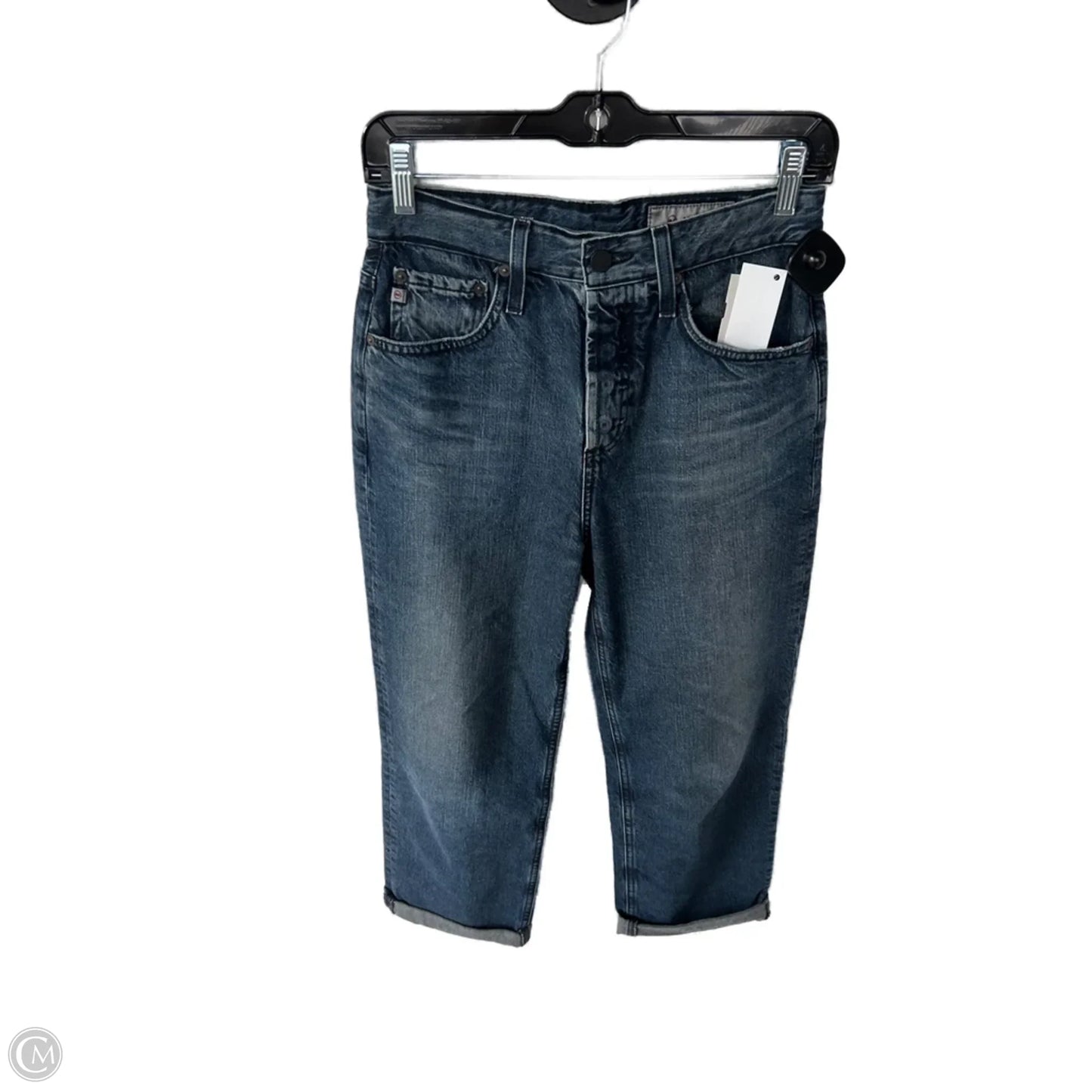 Jeans Boyfriend By Ag Jeans In Blue Denim, Size: 2