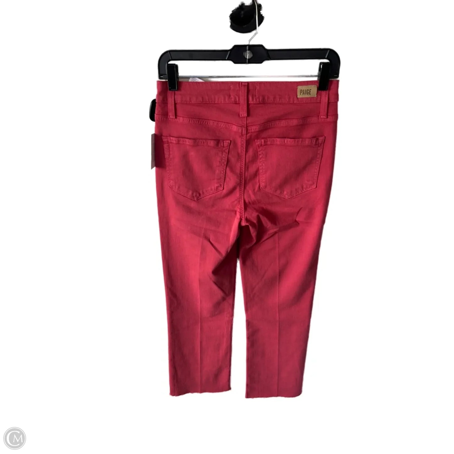 Jeans Straight By Paige In Pink, Size: 4