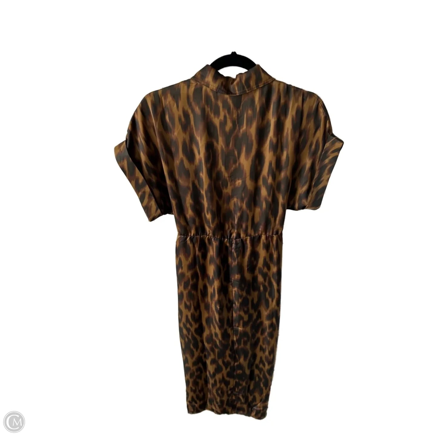 Dress Casual Midi By Steve Madden In Black & Brown, Size: M