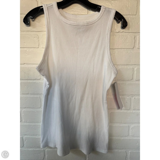 Tank Top By Nine West In White, Size: L