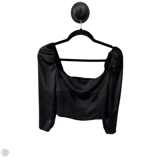 Top Long Sleeve By Wilfred In Black, Size: S