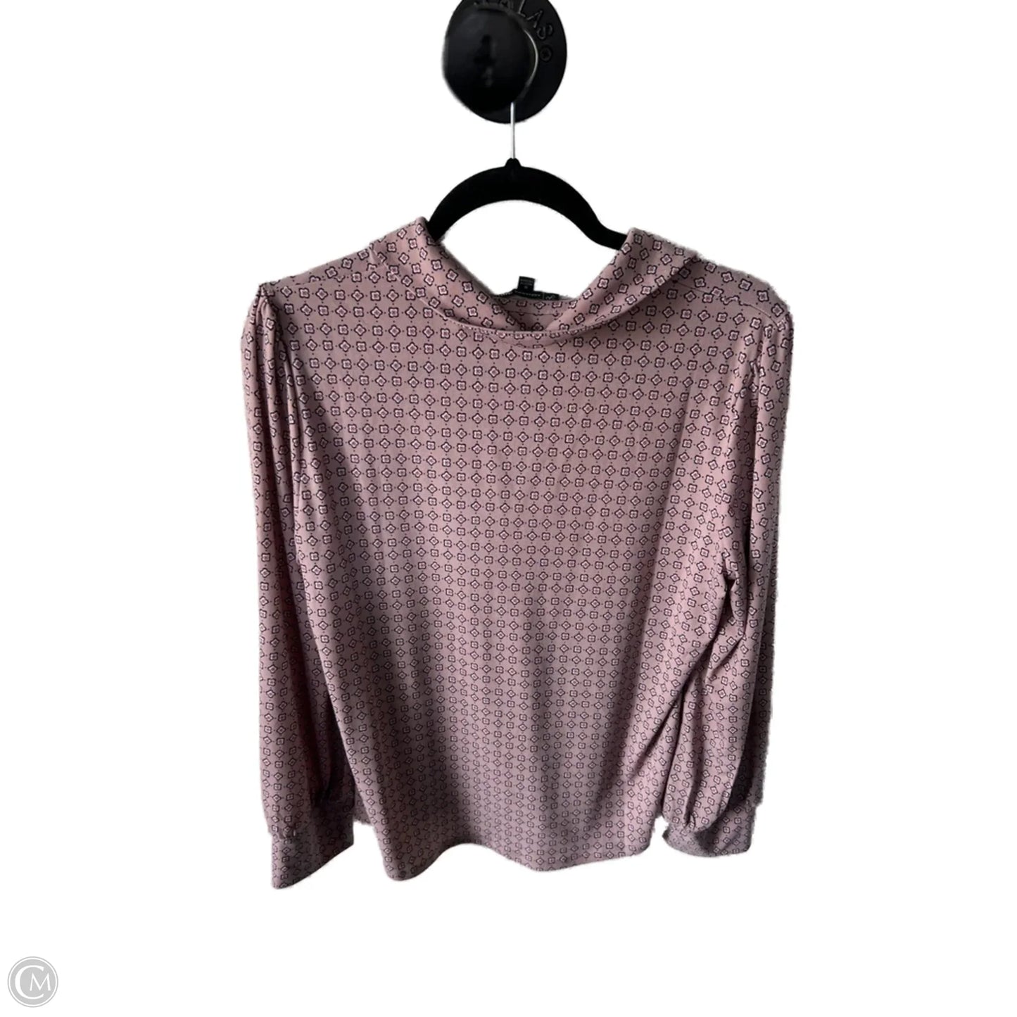 Top Long Sleeve By Adrianna Papell In Pink, Size: M