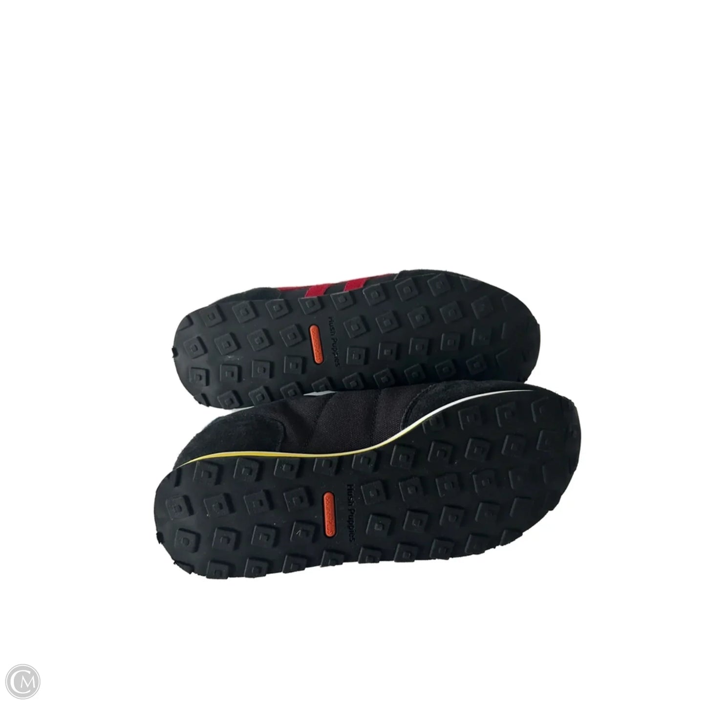 Shoes Sneakers By Hush Puppies In Black & Red, Size: 7