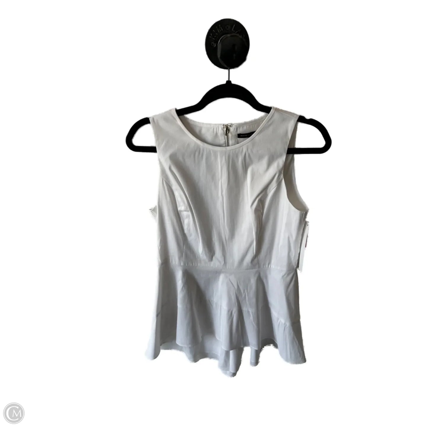 Top Sleeveless By White House Black Market In White, Size: S