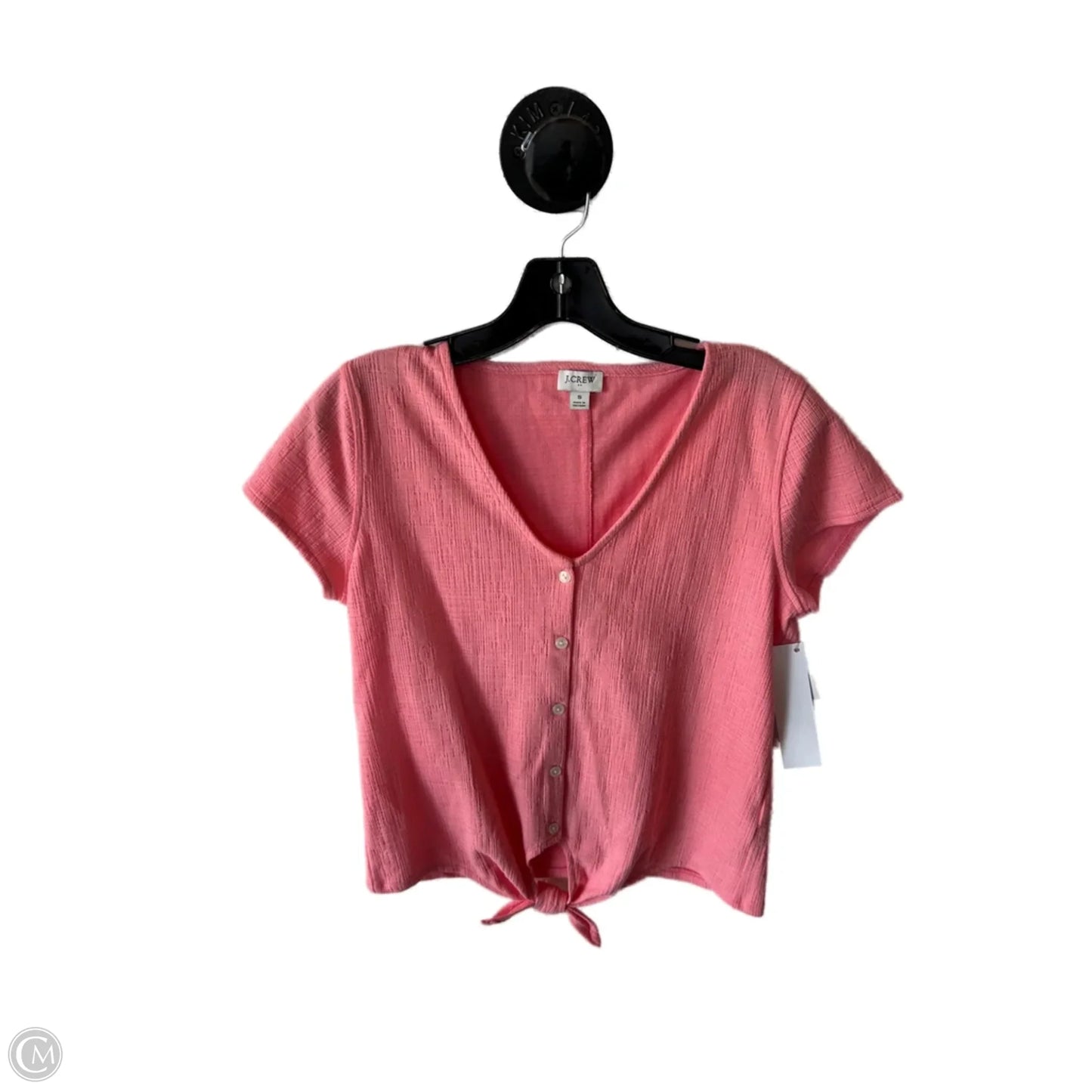 Top Short Sleeve By J. Crew In Orange, Size: S