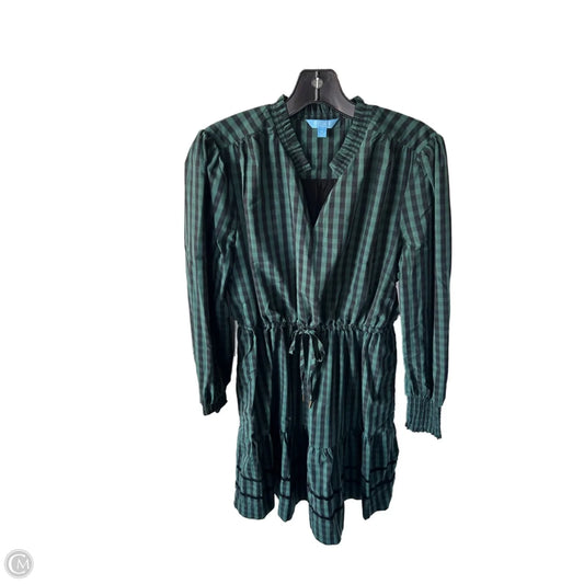 Dress Casual Short By Draper James In Blue & Green, Size: M